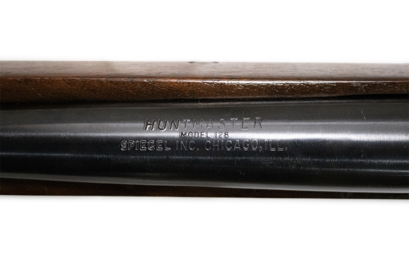 SPIEGEL INC. Huntmaster 128 12 Gauge 28 In Barrel Bolt Action Police Trade-In Shotgun